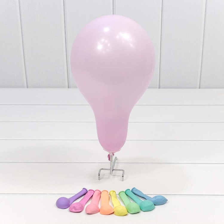 14100 Шарики воздушные из латекса "Макарун" 5"/13см (100 шт.) 1г (микс) 1/100