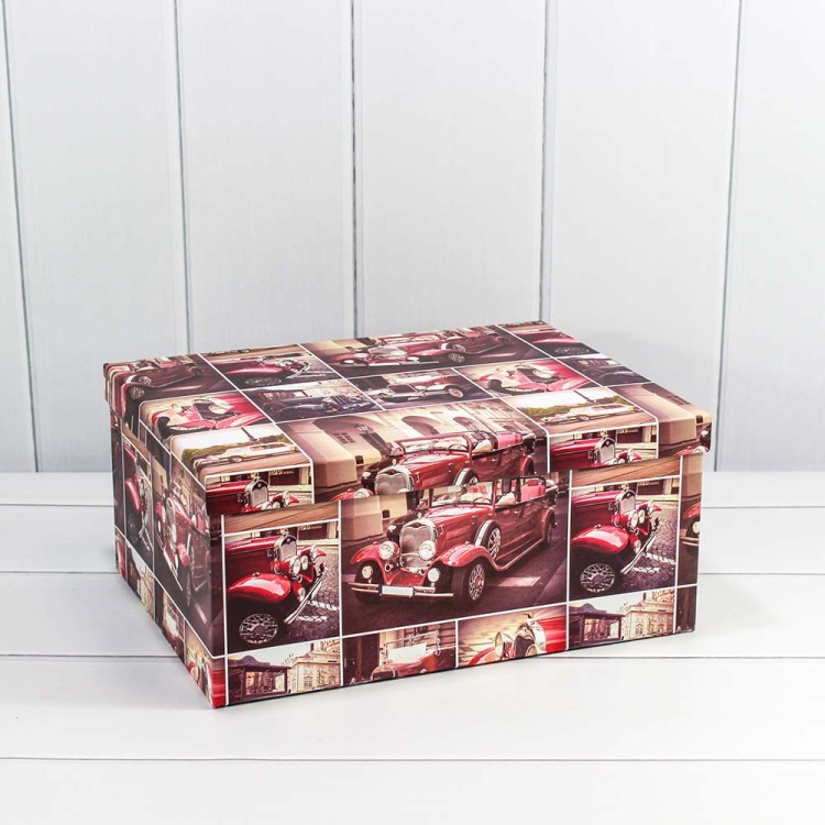 721604/1447 Коробки Прямоугольные Набор 1/10 34*26*15,3 "Ретромашины" 1/6