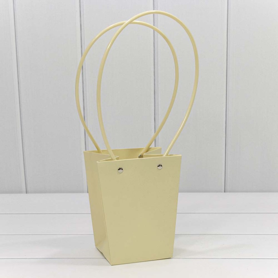 000171G/29 Пакет подарочный "Ваза для цветов" 15,5*13*9,5 Бежевый 1/10 1/150 000171G/29 Пакет подарочный "Ваза для цветов" 15,5*13*9,5 Бежевый 1/10 1/150