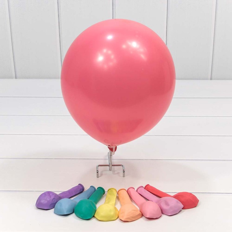 14200 Шарики воздушные из латекса "Макарун" 9"/23см (100 шт.) 1,8г (микс) 1/80