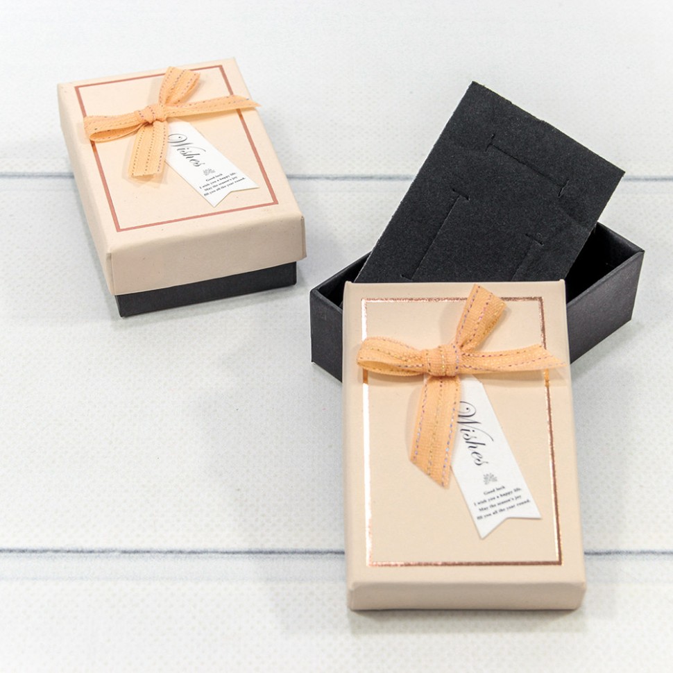 91102/1 Коробка Прямоугольная 8*5,5*2,7 Персиковый/Чёрный 1/12 1/240 91102/1 Коробка Прямоугольная 8*5,5*2,7 Персиковый/Чёрный 1/12 1/240