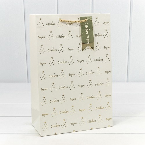 300382K Пакет подарочный с тиснением "Новый год" (микс) 20*30*10 210г 1/20 1/240