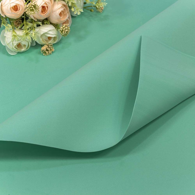 2020/10 Фоамиран в листах 1мм 70*60 (10 шт.) Синевато-зелёный 1/25