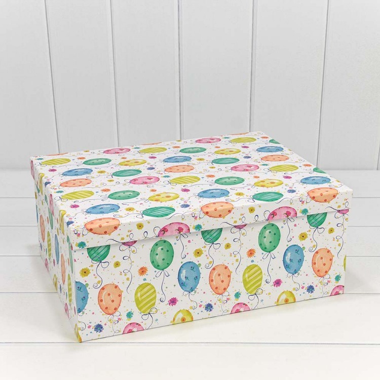 721902/1486 Коробки Прямоугольные Набор 1/15 42,5*33*17,6 "Шарики с верёвочками" 1/2