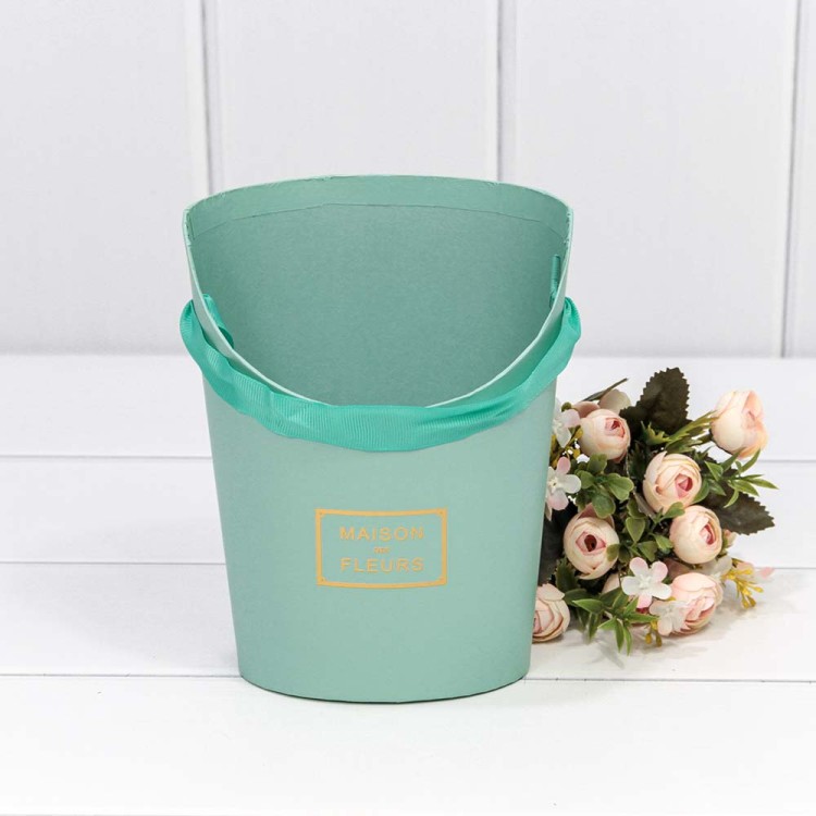 720768/7 Коробка "Ваза для цветов" 15,5*12*19 "Maison des fleurs" Тиффани 1/10 1/120