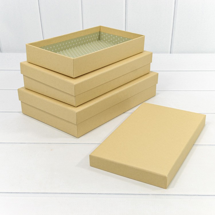 7213426/1954	Коробки Прямоугольные Набор 1/3 28*18*6 Крафт 1/36																						