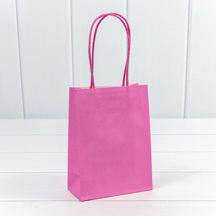 214H/232 Пакет подарочный Крафт Лиловый 12*15*6 120г 1/20 1/240