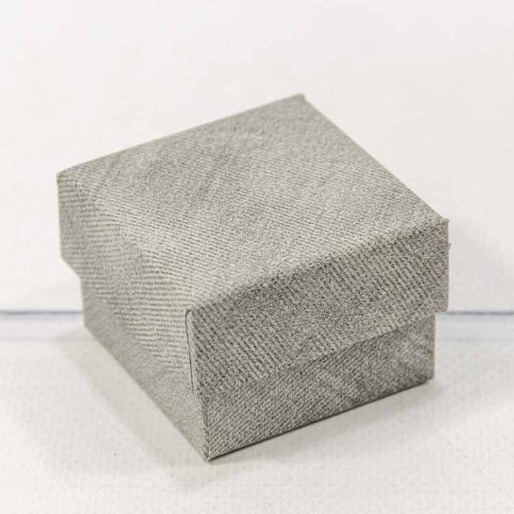 62355/4  Коробка Квадратная 5*5*3,5 Серый 1/24 1/360