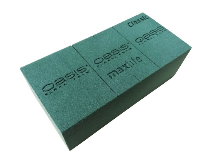 1028 Оазис "Классик" кирпич для живых цветов 23*11*8см 1/35