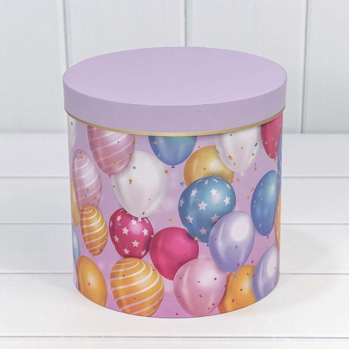 7202537/2 Коробки Цилиндр Набор 1/3 20,5*20 Сиреневый 1/12