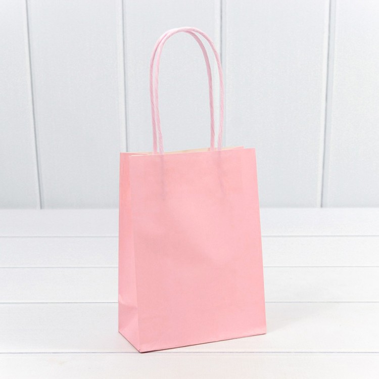 214H/706 Пакет подарочный Крафт Персиковый 12*15*6 120г 1/20 1/240