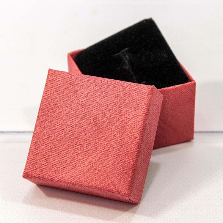 62355/7 Коробка Квадратная 5*5*3,5 Красный 1/24 1/360