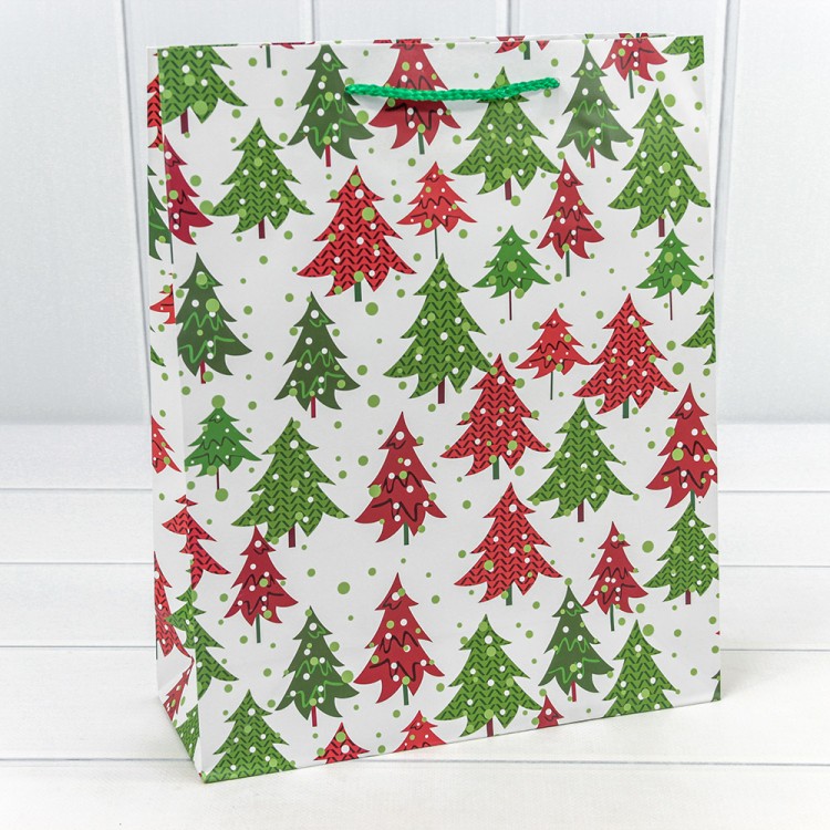 300431C Пакет подарочный "Новый год" (микс 431) 26*32*10 128г 1/20 1/360