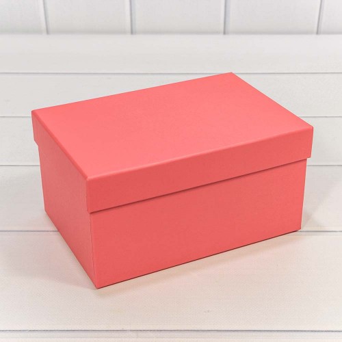7213367/1910 Коробки Прямоугольные Набор 1/3 22*15*11,5 Коралловый 1/24