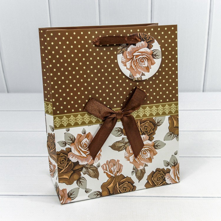 000145E Пакет подарочный 18*23*10 см 230 гр "Люкс" (микс) 1/20 1/360