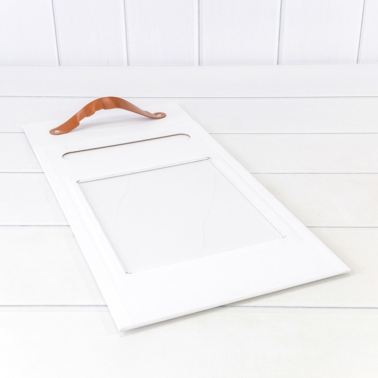 720830/1 Коробка Прямоугольная 25*9,5*33 складная на магнитах Белый 1/30