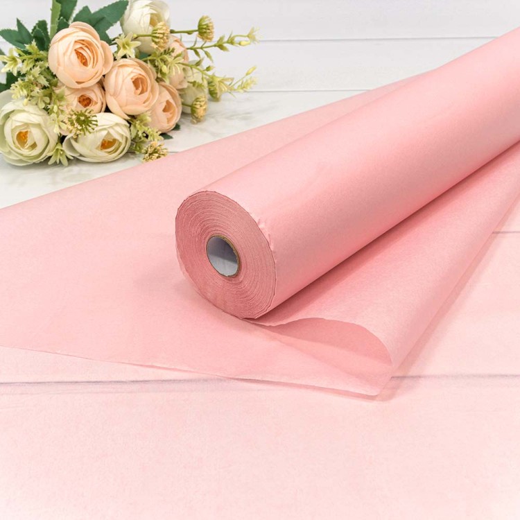 0001100/2 Бумага "Тишью" 0,5*143м Розовый 1/16