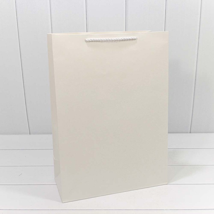 300480A/1 Пакет подарочный "Фактура" Белый 32*45*15 210г 1/20 1/120