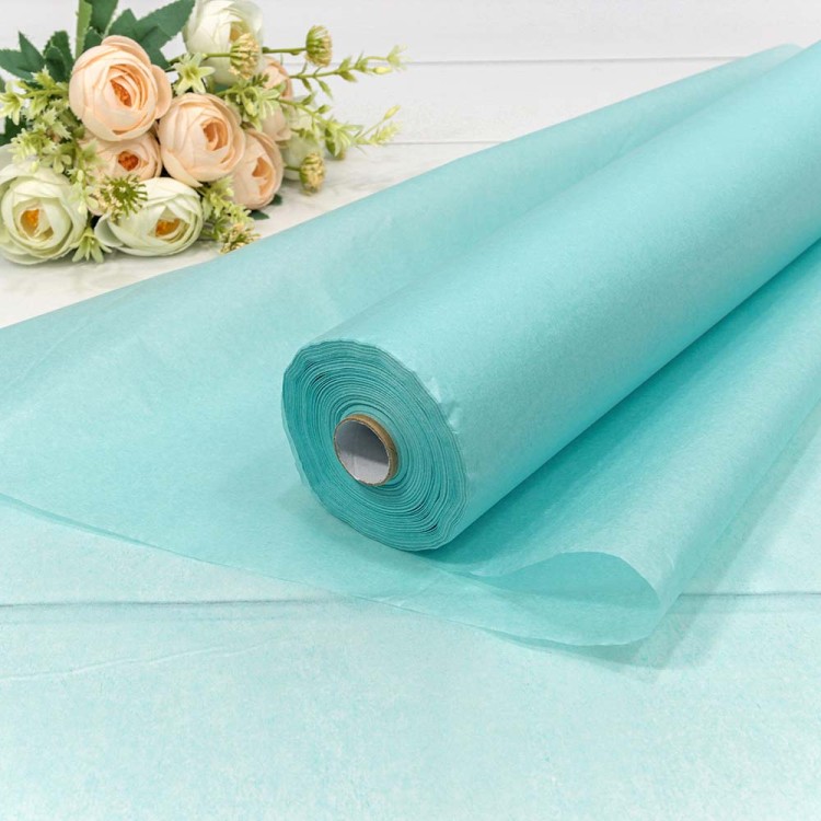 0001100/20 Бумага "Тишью" 0,5*143м Голубой 1/16