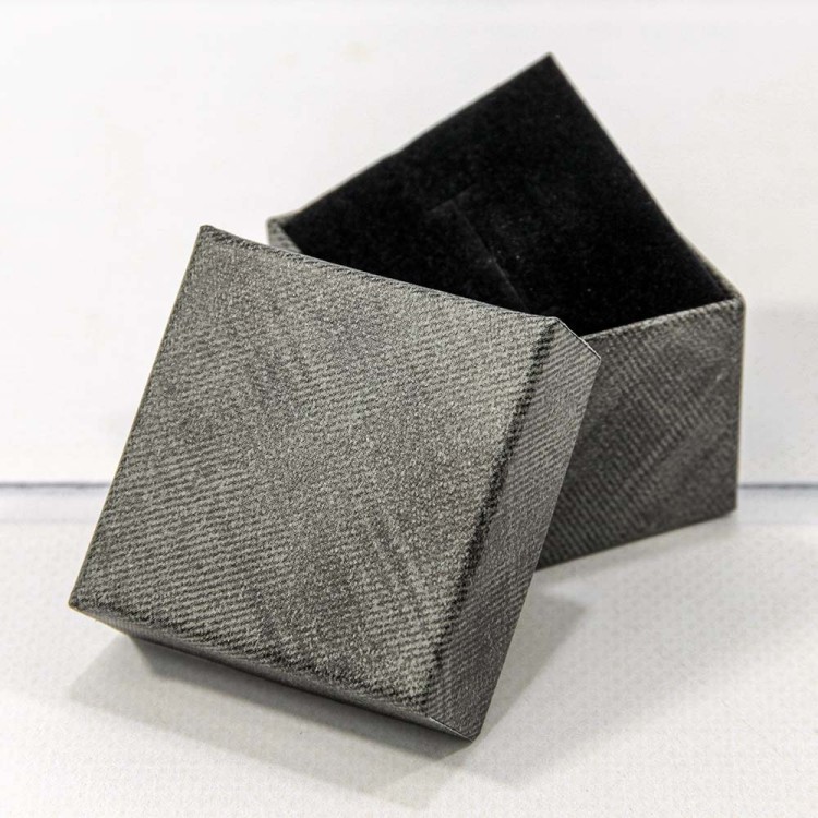 62355/9 Коробка Квадратная 5*5*3,5 Тёмно-серый 1/24 1/360