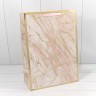 300397A Пакет подарочный "Мрамор" (микс) 32*45*15 210г 1/20 1/80 