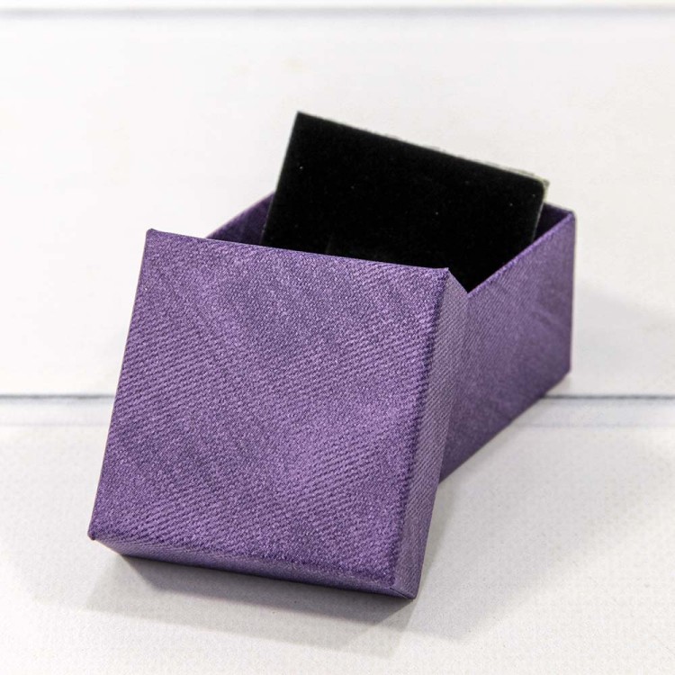 62355/3 Коробка Квадратная 5*5*3,5 Фиолетовый 1/24 1/360