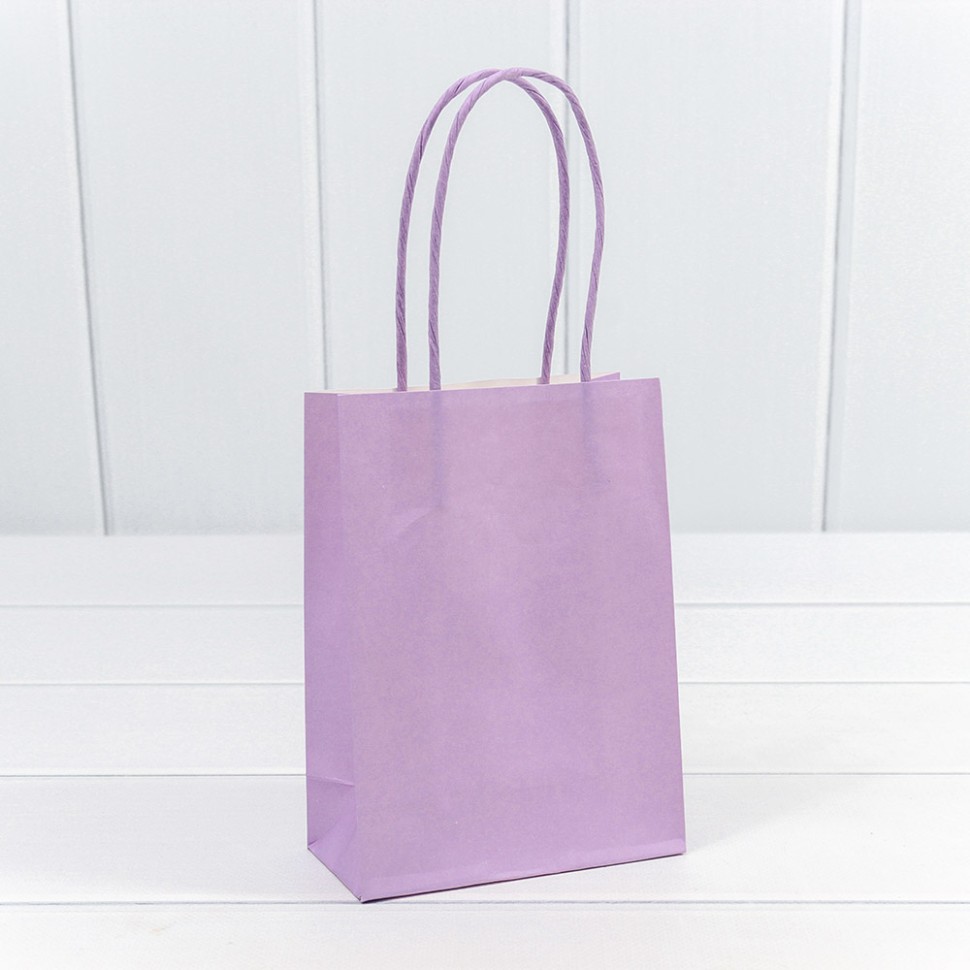 214H/530 Пакет подарочный Крафт Сиреневый 12*15*6 120г 1/20 1/240 214H/530 Пакет подарочный Крафт Сиреневый 12*15*6 120г 1/20 1/240