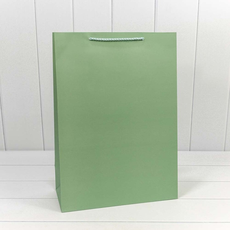 300480A/8 Пакет подарочный "Фактура" Фисташковый 32*45*15 210г 1/20 1/120