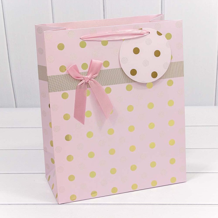 000154C Пакет подарочный "Леди" с тиснением (микс) 26*32*13 230г 1/20 1/240