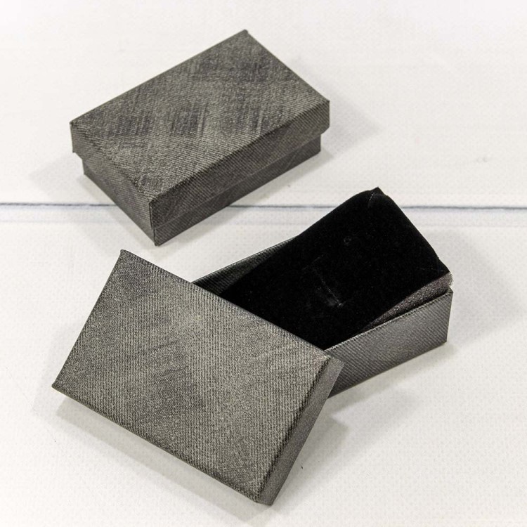 62358/9 Коробка Прямоугольная 8*5*3 Тёмно-серый 1/24 1/576