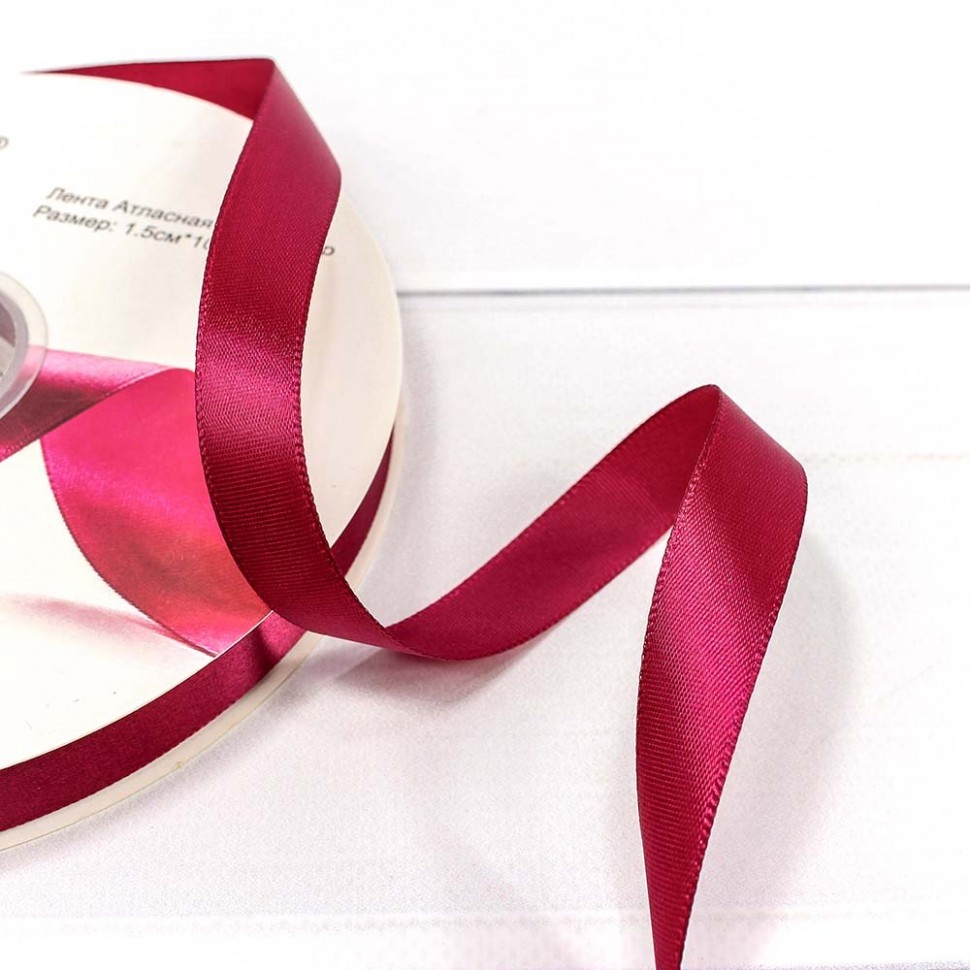 556-15/275 Лента Атласная Полиэстер класс А 1,5см*100ярд Винный 1/18 1/72 556-15/275 Лента Атласная Полиэстер класс А 1,5см*100ярд Винный 1/18 1/72