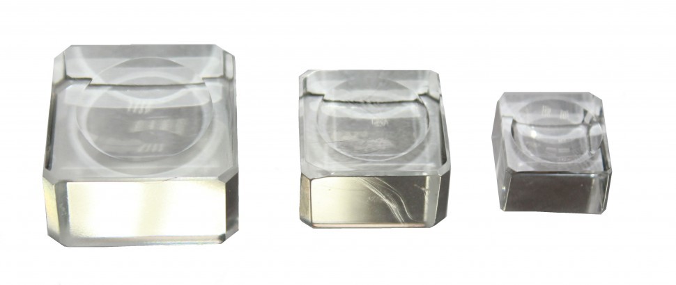 302930-3 Хрустальная подставка под шар 2,5х2,5х1,5