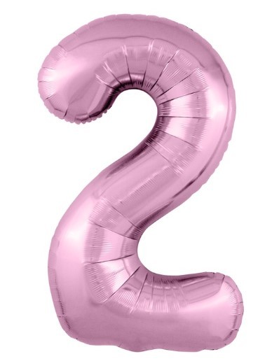 1207-4903 Р ЦИФРА 2 40" Металлик Flamingo