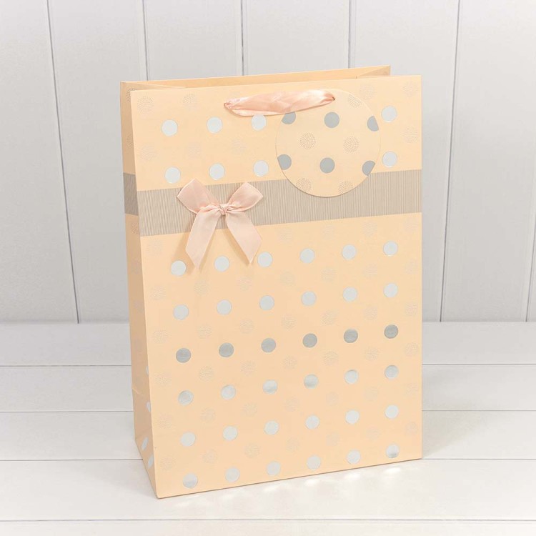 000154A Пакет подарочный "Леди" с тиснением (микс) 32*45*15 230г 1/20 1/80