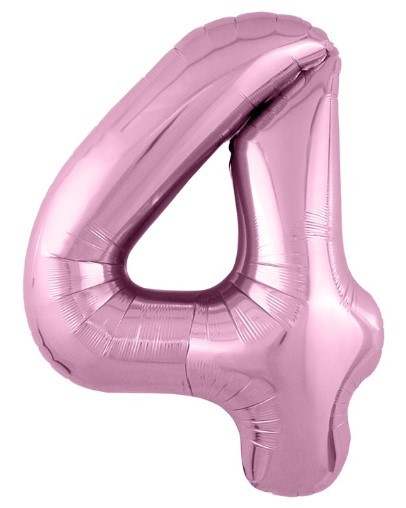 1207-4905 Р ЦИФРА 4 40" Металлик Flamingo