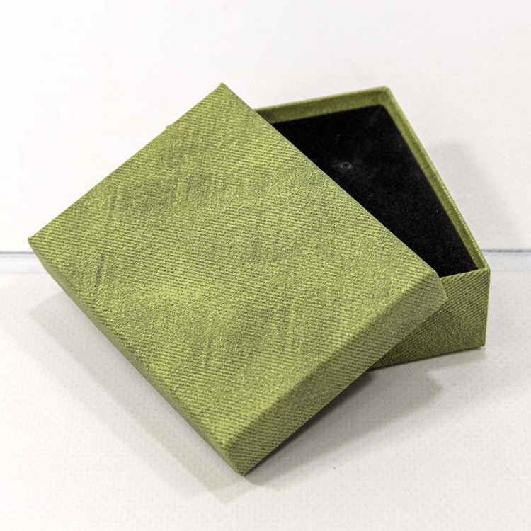 62379/1 Коробка Прямоугольная 9*7*2,8 Зелёный 1/12 1/480