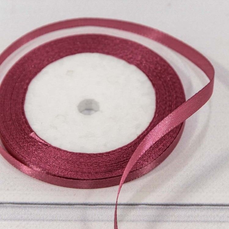 562-6/127 Лента Атласная Сатин 0,6см*25ярд Лиловый-127 1/10 1/1200