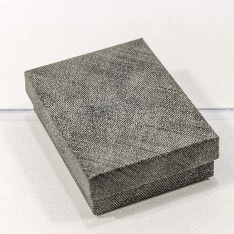 62379/9 Коробка Прямоугольная 9*7*2,8 Тёмно-серый 1/12 1/480