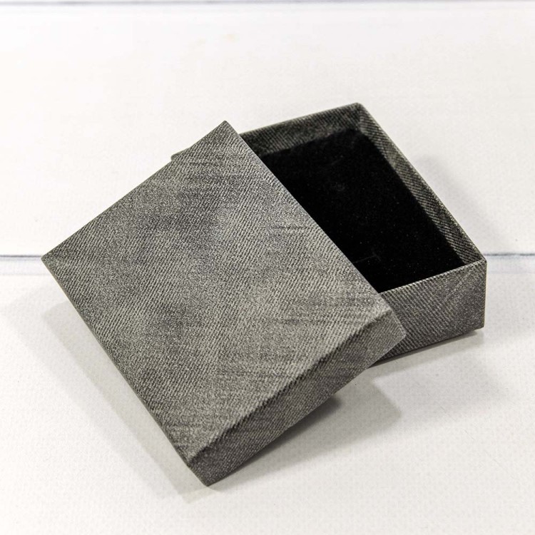 62379/9 Коробка Прямоугольная 9*7*2,8 Тёмно-серый 1/12 1/480