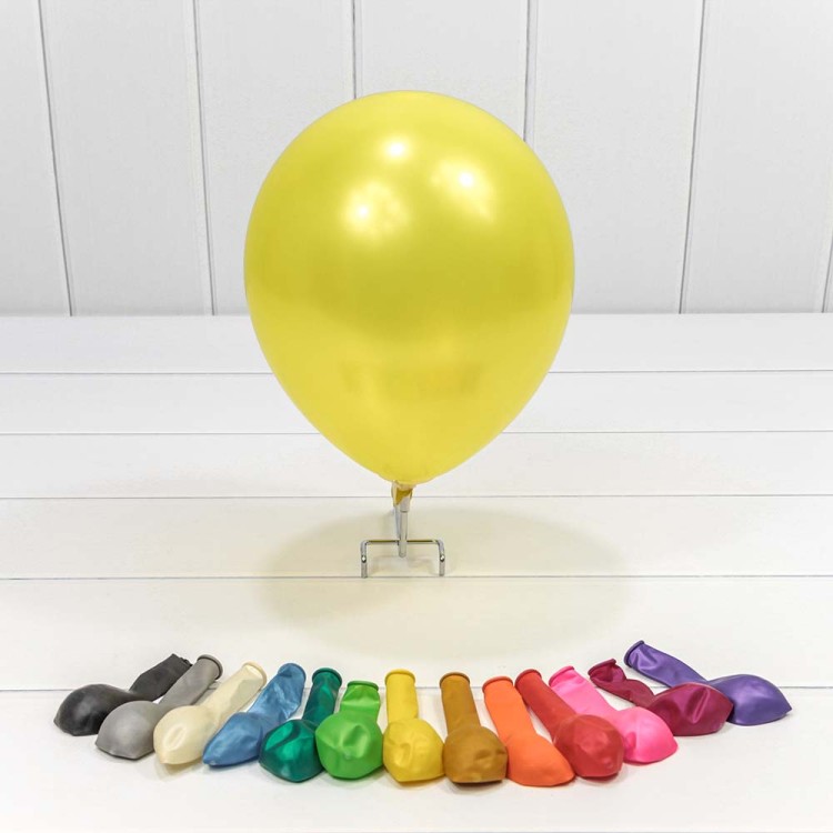 13100 Шарики воздушные из латекса "Перламутр" 7"/18см (100 шт.) 1,5г (микс) 1/100