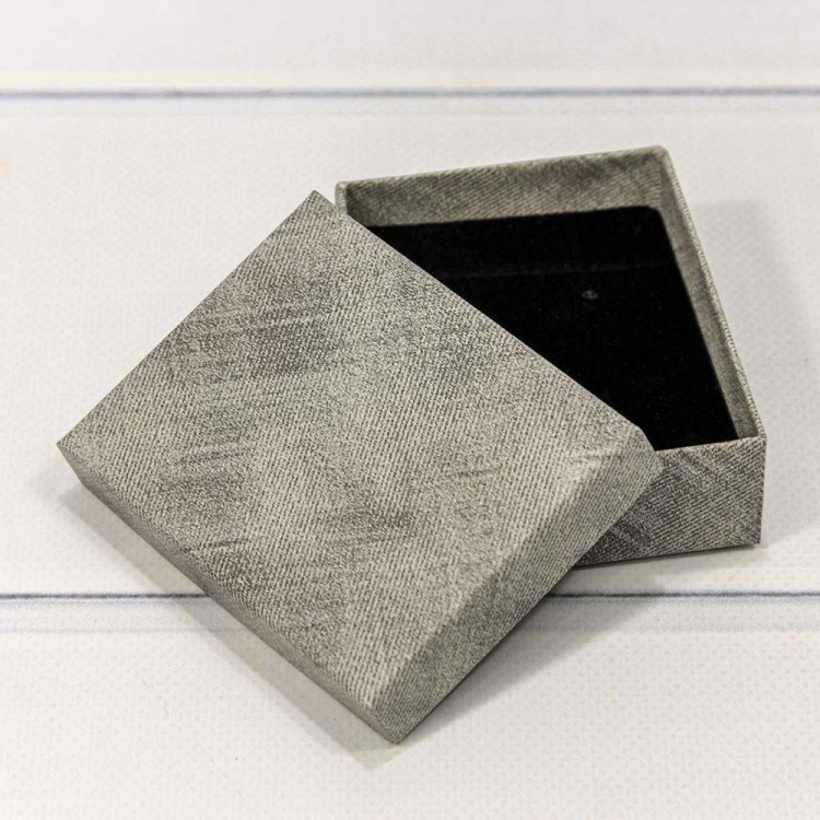 62379/4 Коробка Прямоугольная 9*7*2,8 Серый 1/12 1/480