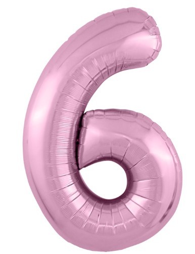 1207-4907 Р ЦИФРА 6 40" Металлик Flamingo