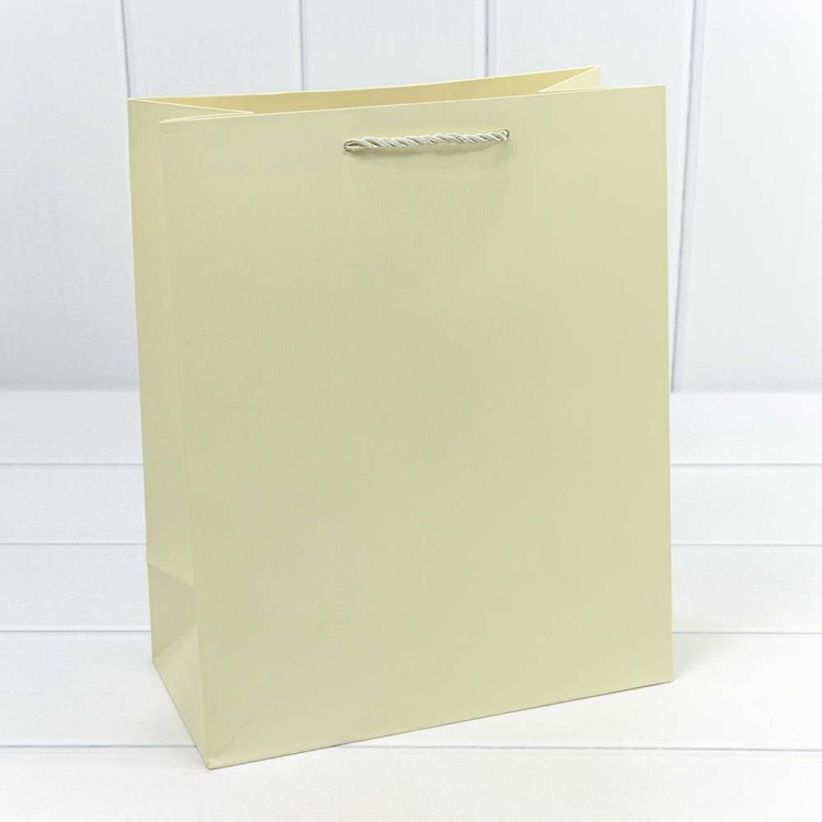 300480C/5 Пакет подарочный "Фактура" Бежевый 26*32*13 210г 1/20 1/240