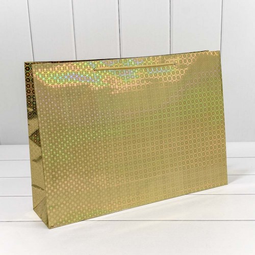 000LAA Пакет подарочный голография (микс) 45*32*11 1/20 1/240