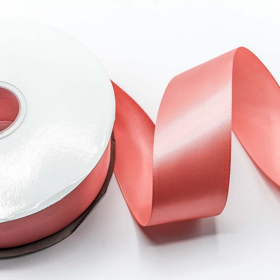 556-50/238 Лента атласная полиэстер 5 см *100 ярдов коралловый 1/7 1/28 556-50/238 Лента атласная полиэстер 5 см *100 ярдов коралловый 1/7 1/28
