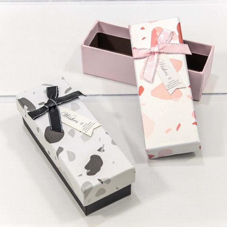 7291147/4 Коробка Прямоугольная 12*4,5*3,5 с бантиком (микс 1) 1/12 1/576