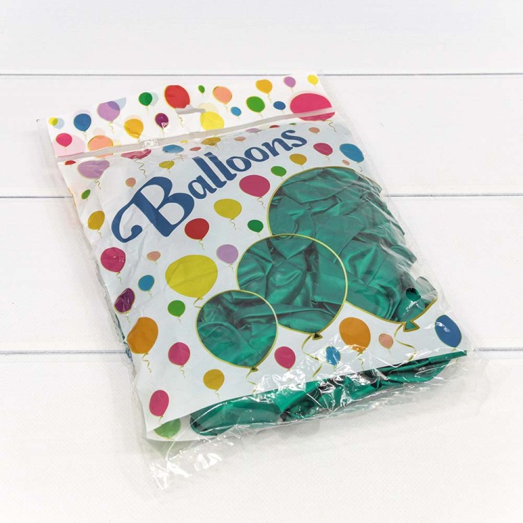 13100/3 Шарики воздушные из латекса "Перламутр" 7"/18см (100 шт.) 1,5г Мятный 1/100