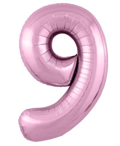 1207-4910 Р ЦИФРА 9 40" Металлик Flamingo