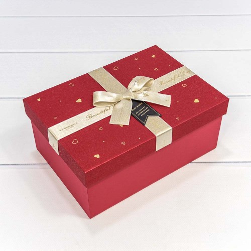 721913 Коробки Прямоугольные Набор 1/3 22,5*16*9,5 "Beautiful Day" Красный 1/20