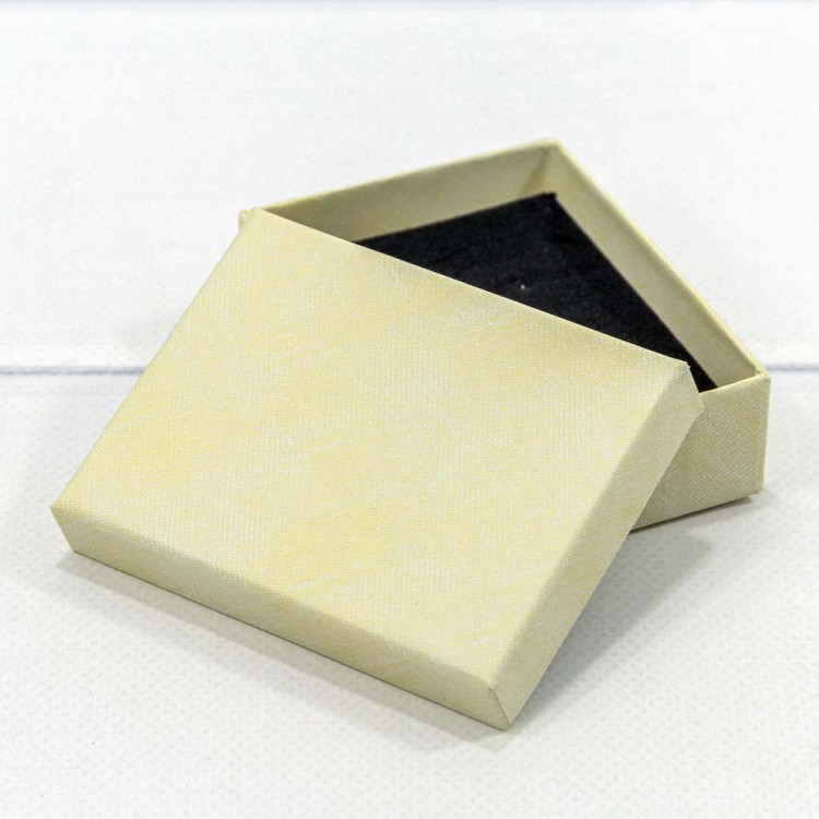 62379/11 Коробка Прямоугольная 9*7*2,8 Бежевая 1/12 1/480